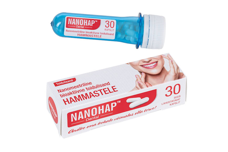 NANOHAP™ Dental - nanomeetriline bioaktiivne toidulisand hammastele
