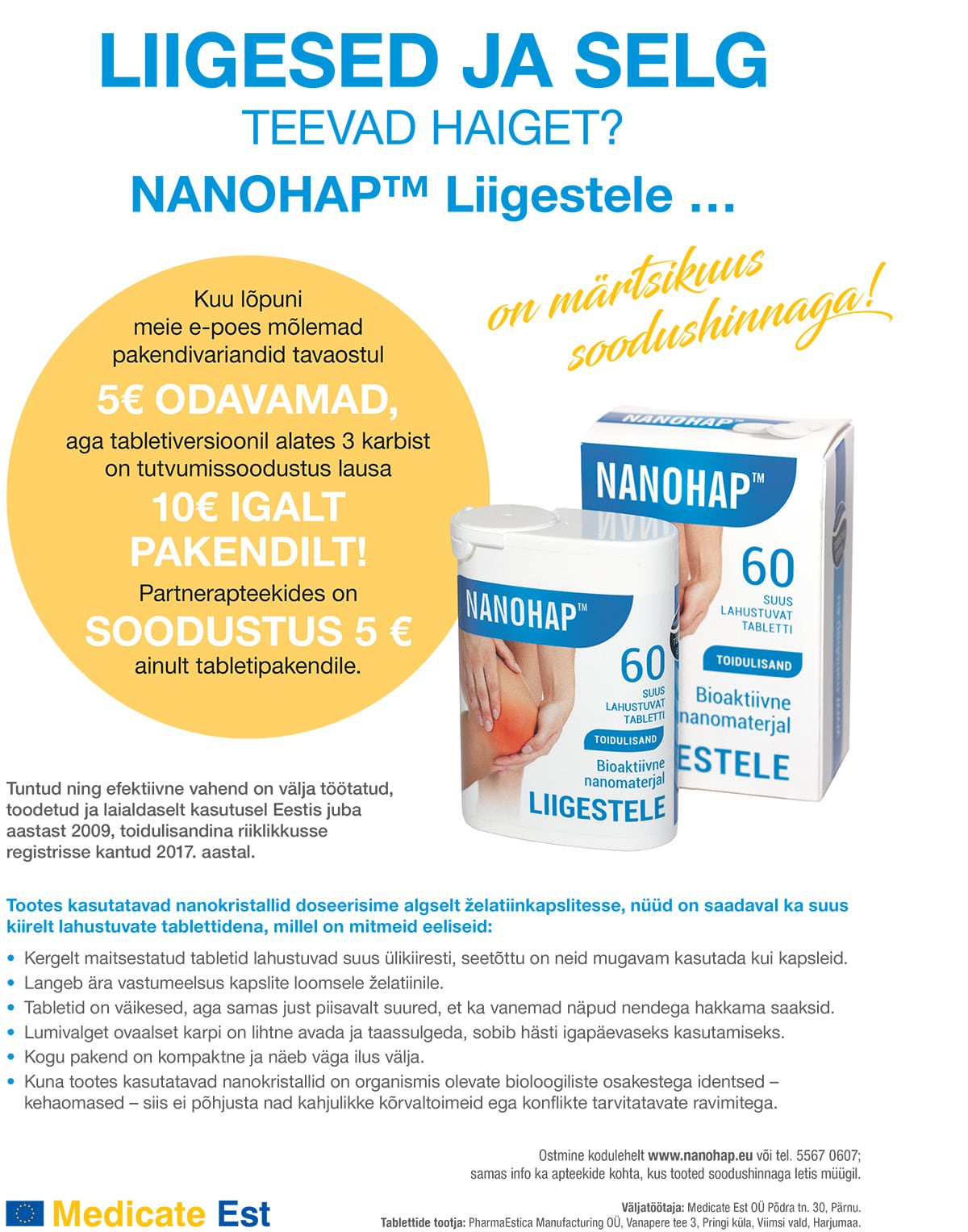 Nanohap reklaam